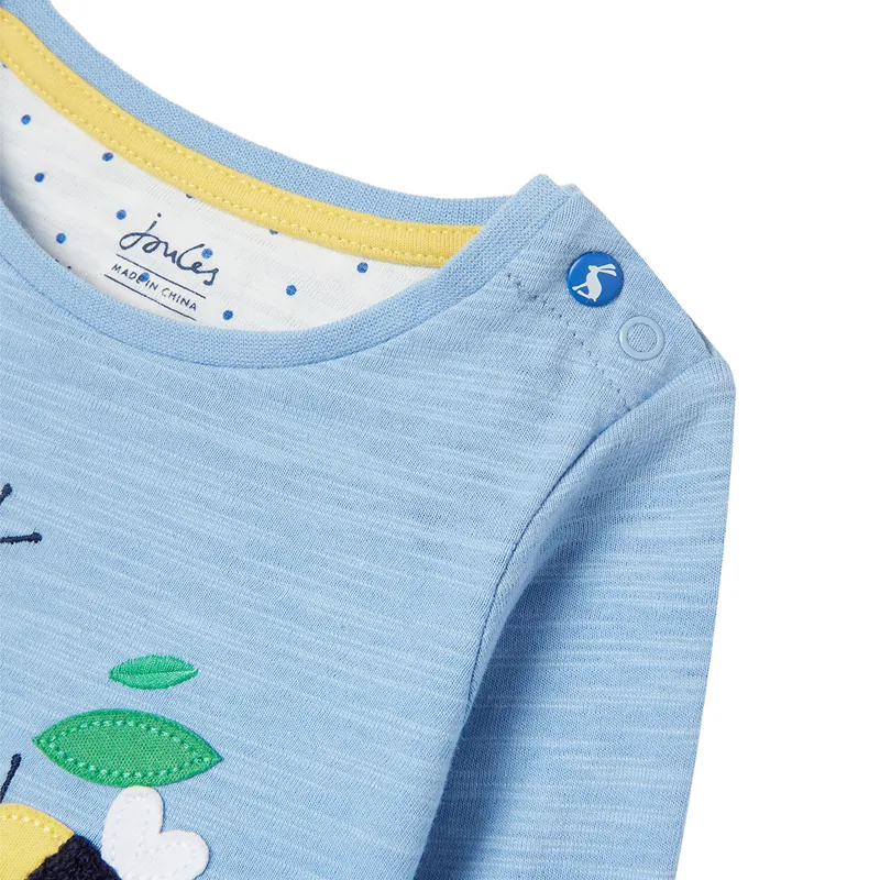 Joules Baby Tate Artwork T-Shirt - Blue Bee-2